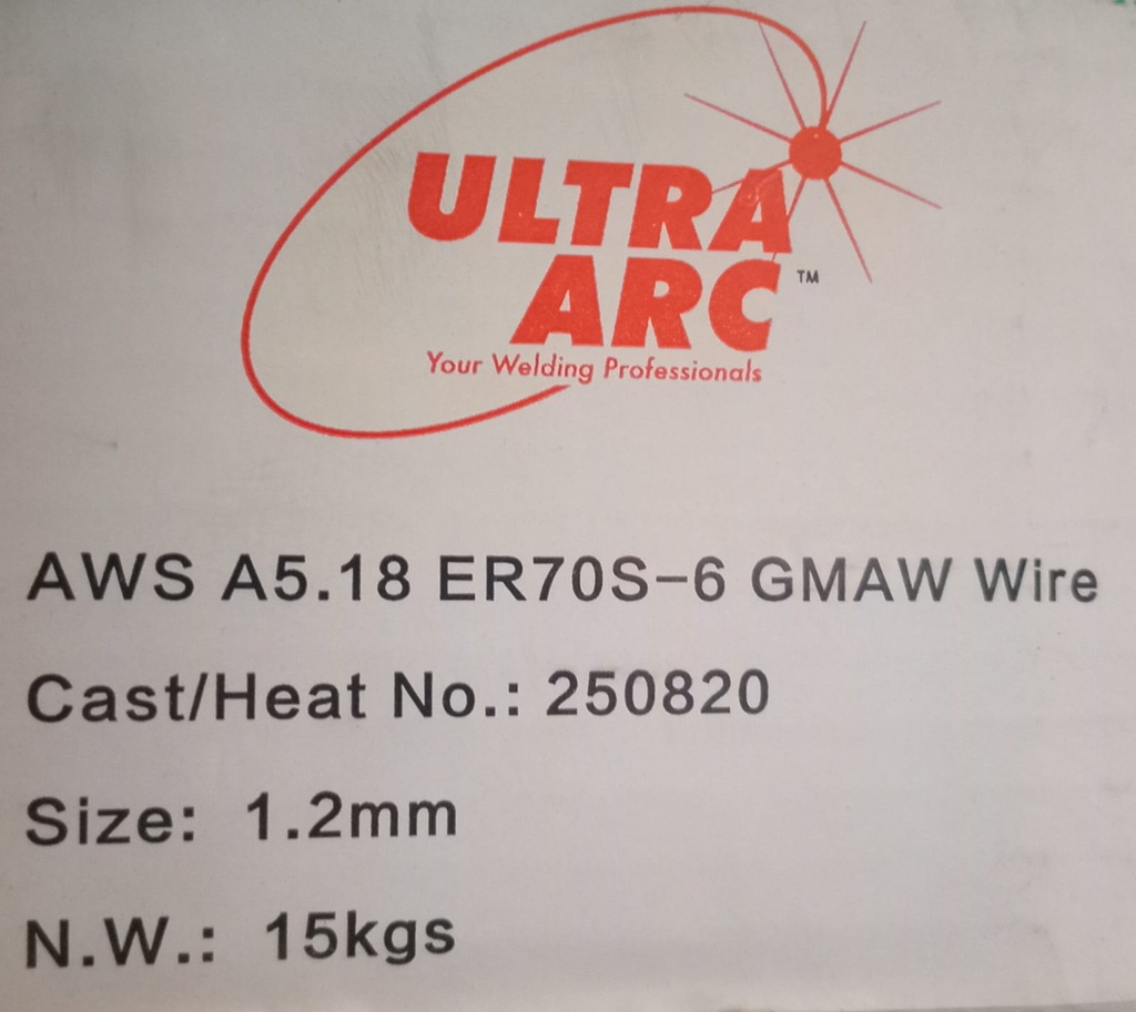 Welding Wire - CO2 - MIG ER70S-6 -1.2mm X 15KG roll 1