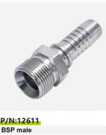 HOSETAIL 1/2 BSP MALE X 1/2 H (12611A-08-08)