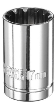 17mm 1/2 Loose Socket Drive - CRV Steel