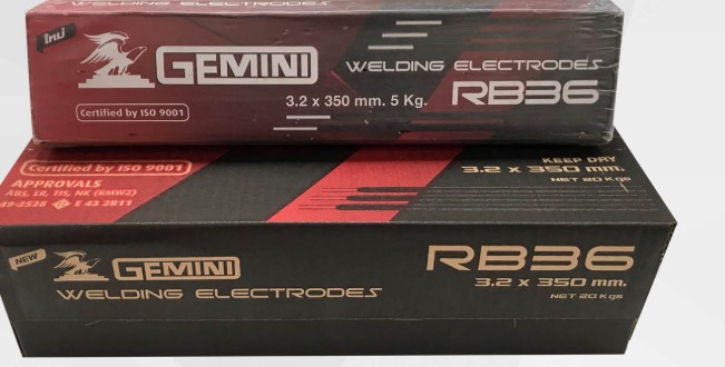 3.2mm Gemini RB36 E6013 Welding Rods 5KG