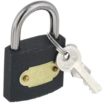 63mm Padlock Brass Slot