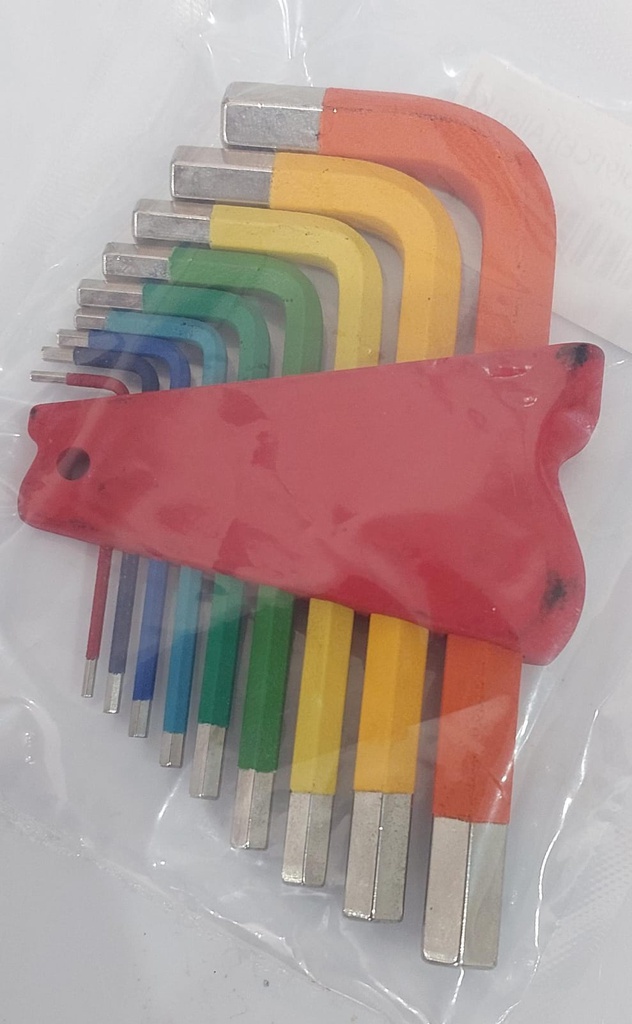 Allen Key Set Hex 1.5 - 10mm