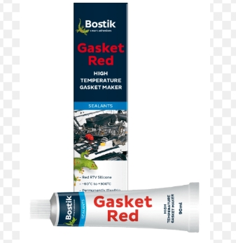 Bostik Gasket Maker Red High Temp 60C-300C 90ml