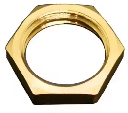 10mm Mild Steel Nut (Goud)