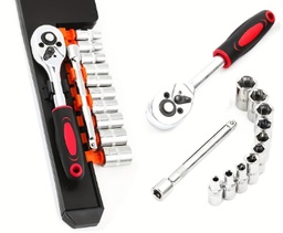 [SOC-SET-IND-12PCE] 12 Pce Socket Set Industro - 4mm - 13mm